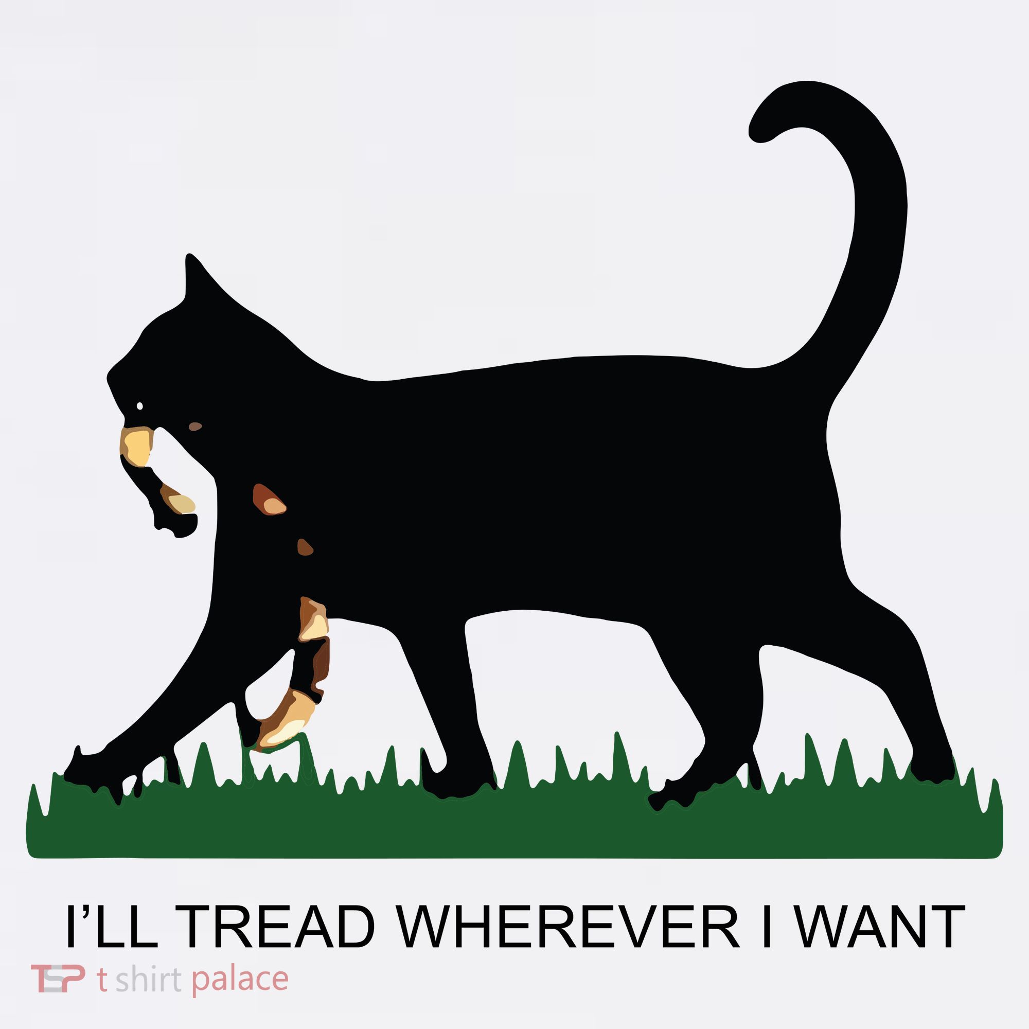 Ill Tread Wherever I Want Childless Cat Lady For Kamala Women's Hoodie
