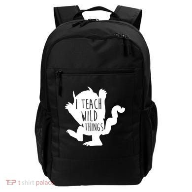 I Teach Wild Things Backpack