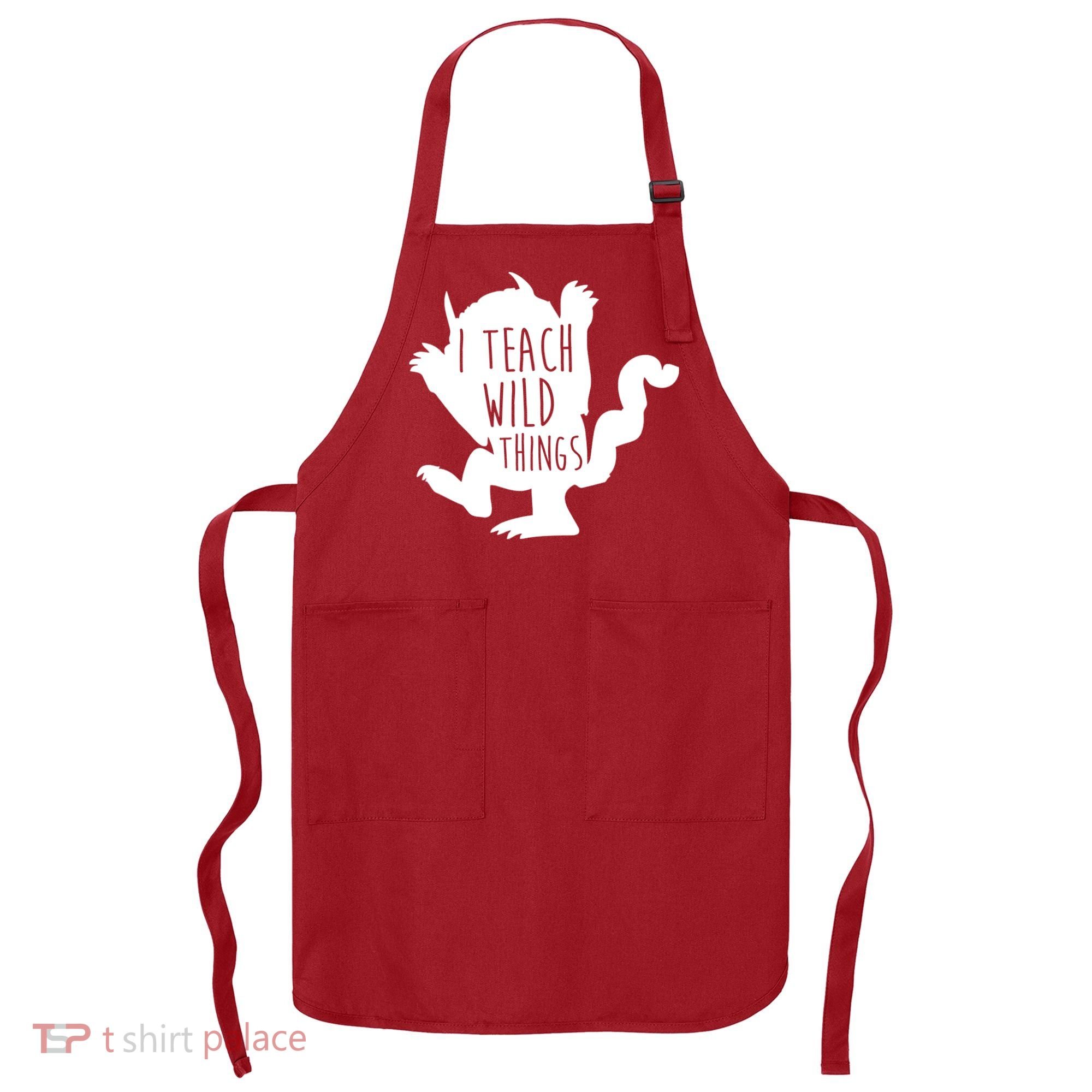 I Teach Wild Things Apron