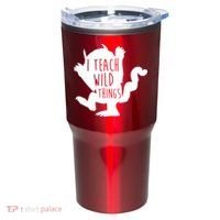 I Teach Wild Things Tumbler thumb 0