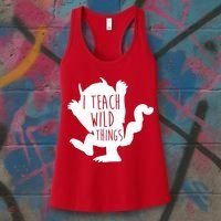 I Teach Wild Things Women's Tank Top thumb 3