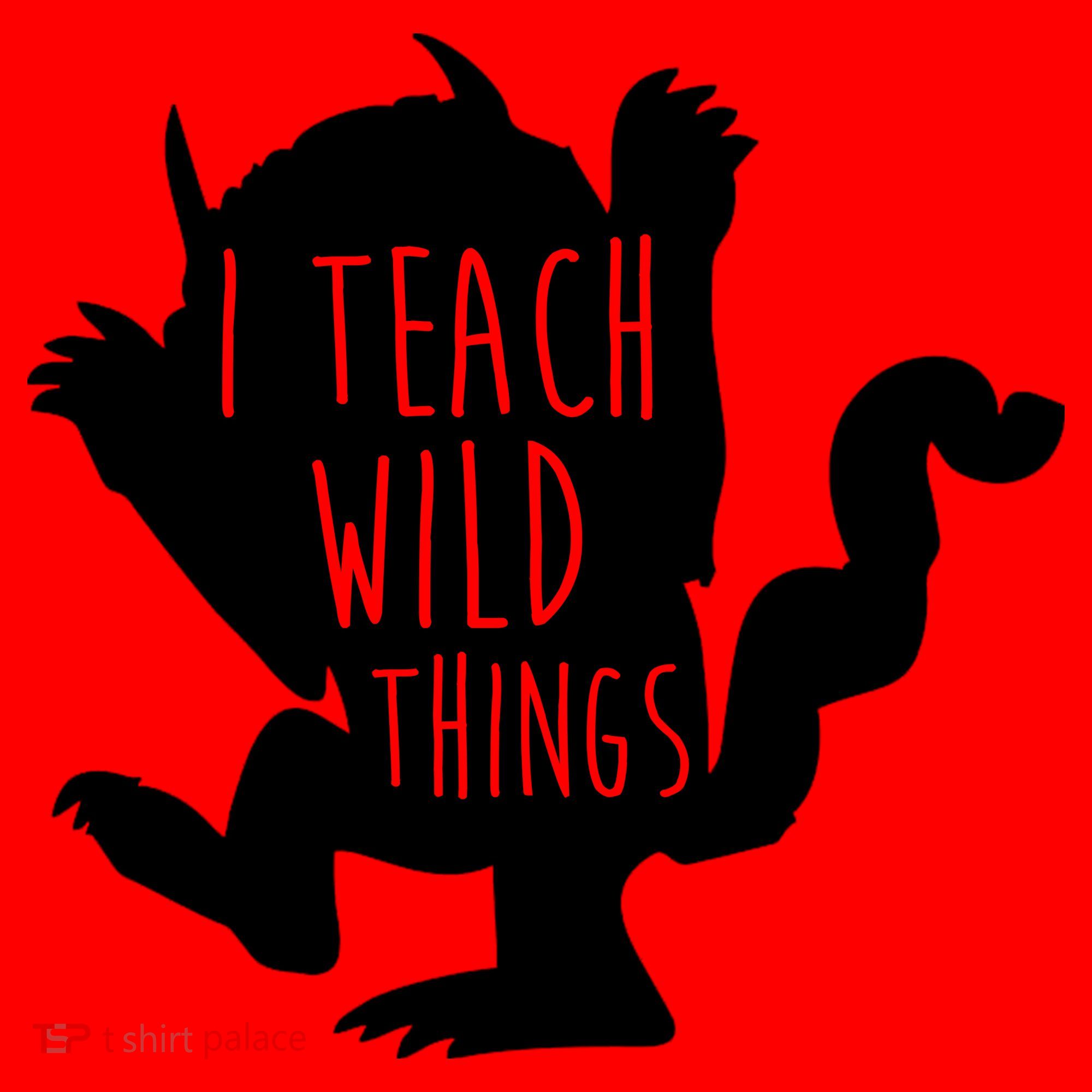 I Teach Wild Things Santa Hat