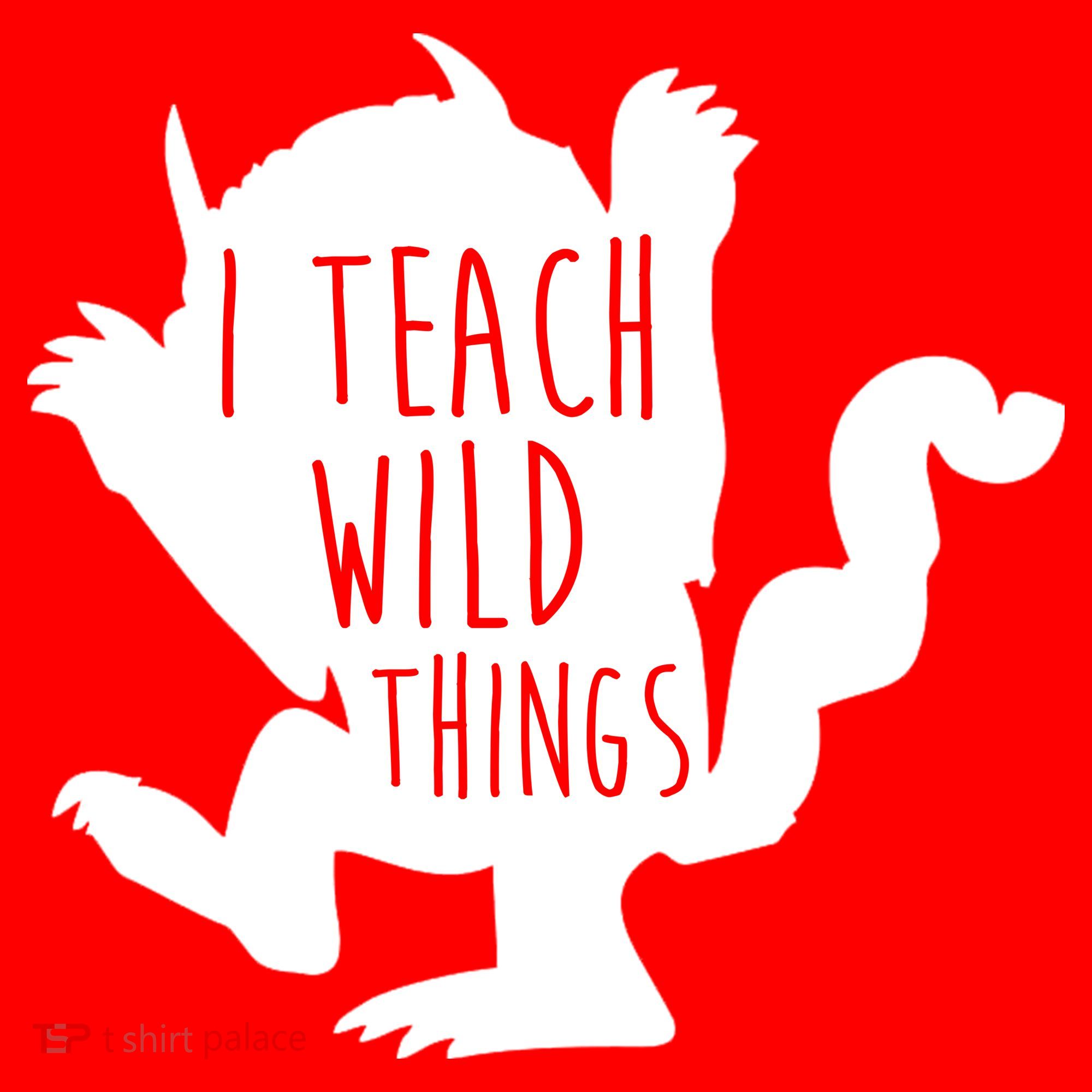 I Teach Wild Things Kids Sweatshirt