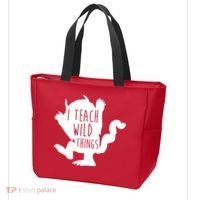 I Teach Wild Things Tote Bag thumb 3