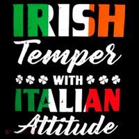 Irish Temper With Italian Attitude St Patrick Visor thumb 3
