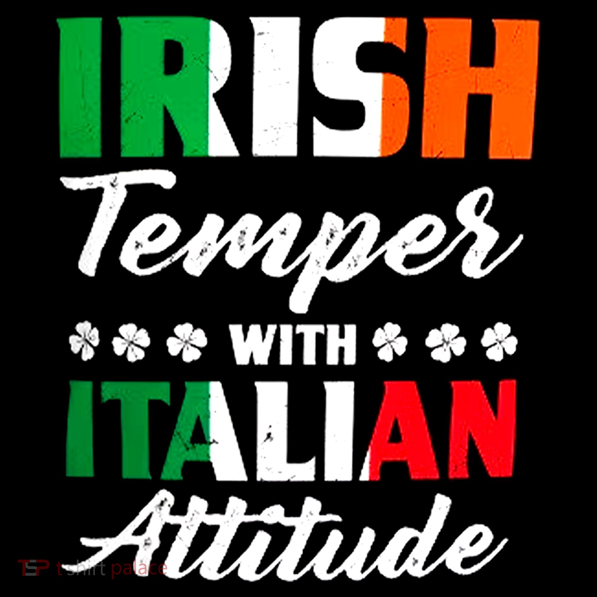 Irish Temper With Italian Attitude St Patrick Visor