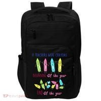 If Teachers Were Crayons Beginning Of The Year End The Year Impact Tech Backpack thumb 0