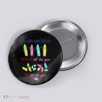 If Teachers Were Crayons Beginning Of The Year End The Year Button thumb 0