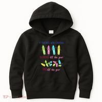 If Teachers Were Crayons Beginning Of The Year End The Year Kids Hoodie thumb 0