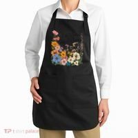 In The Waiting God Is Working Floral Wildflower Jesus Apron thumb 2
