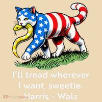 ILl Tread Wherever I Want Sweetie Tote Bag thumb 4