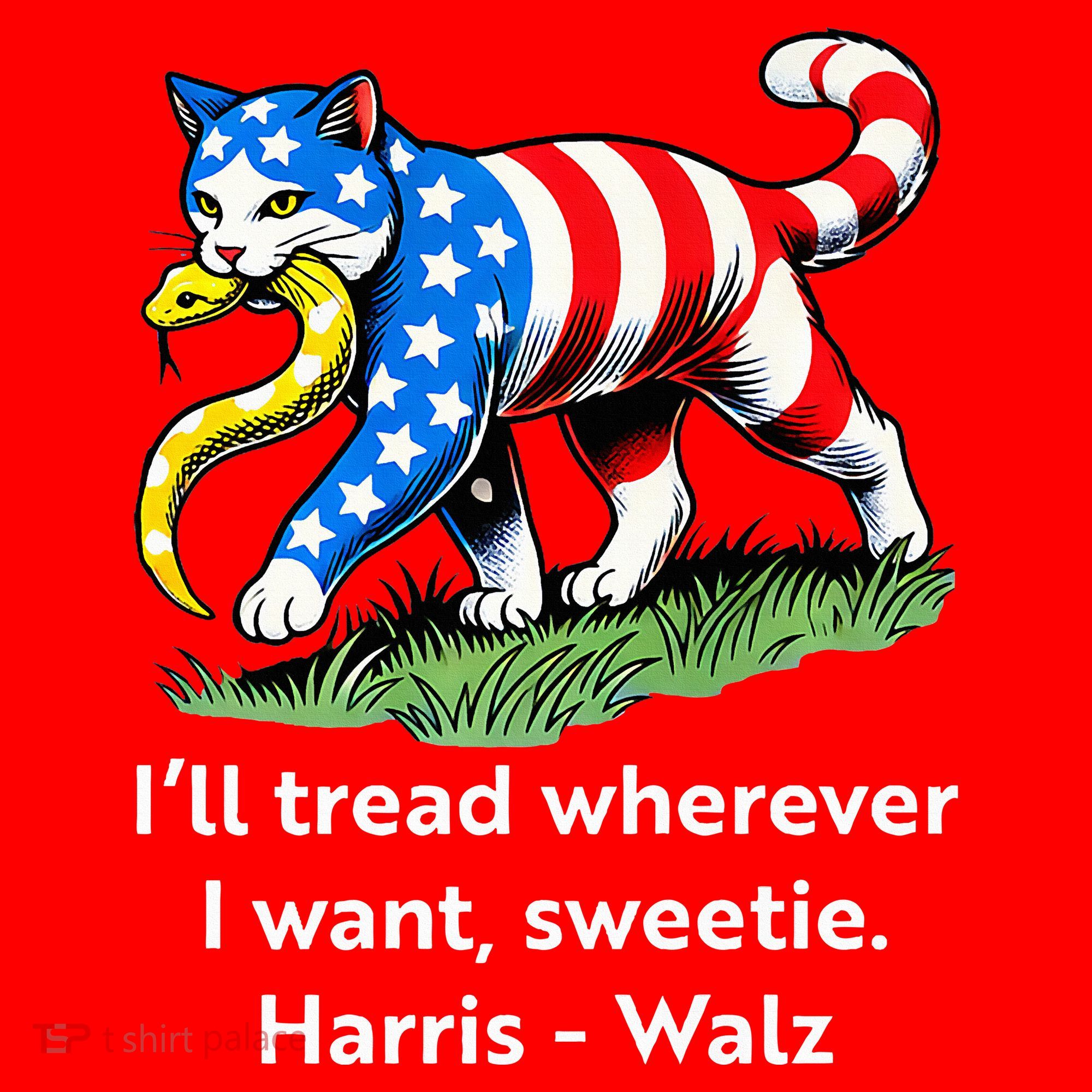 ILl Tread Wherever I Want Sweetie Santa Hat