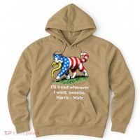 ILl Tread Wherever I Want Sweetie Hoodie thumb 0