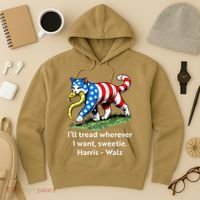 ILl Tread Wherever I Want Sweetie Hoodie thumb 3