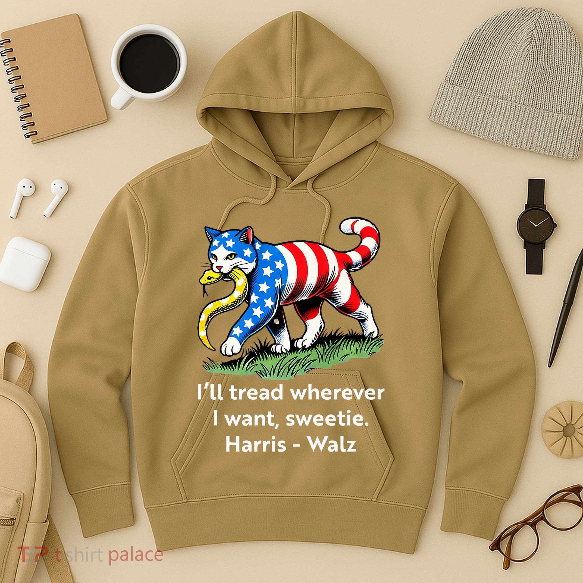 ILl Tread Wherever I Want Sweetie Hoodie