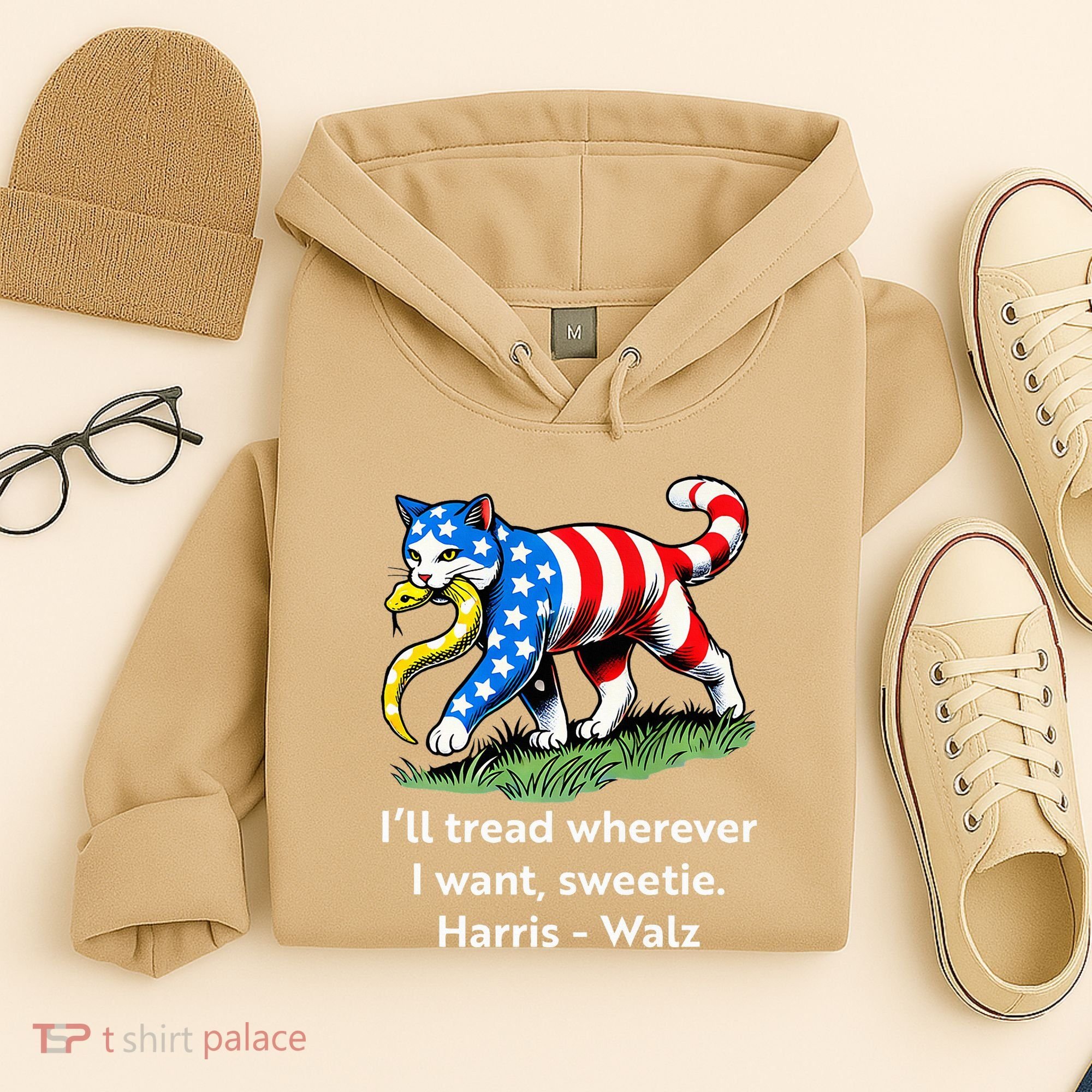 ILl Tread Wherever I Want Sweetie Hoodie