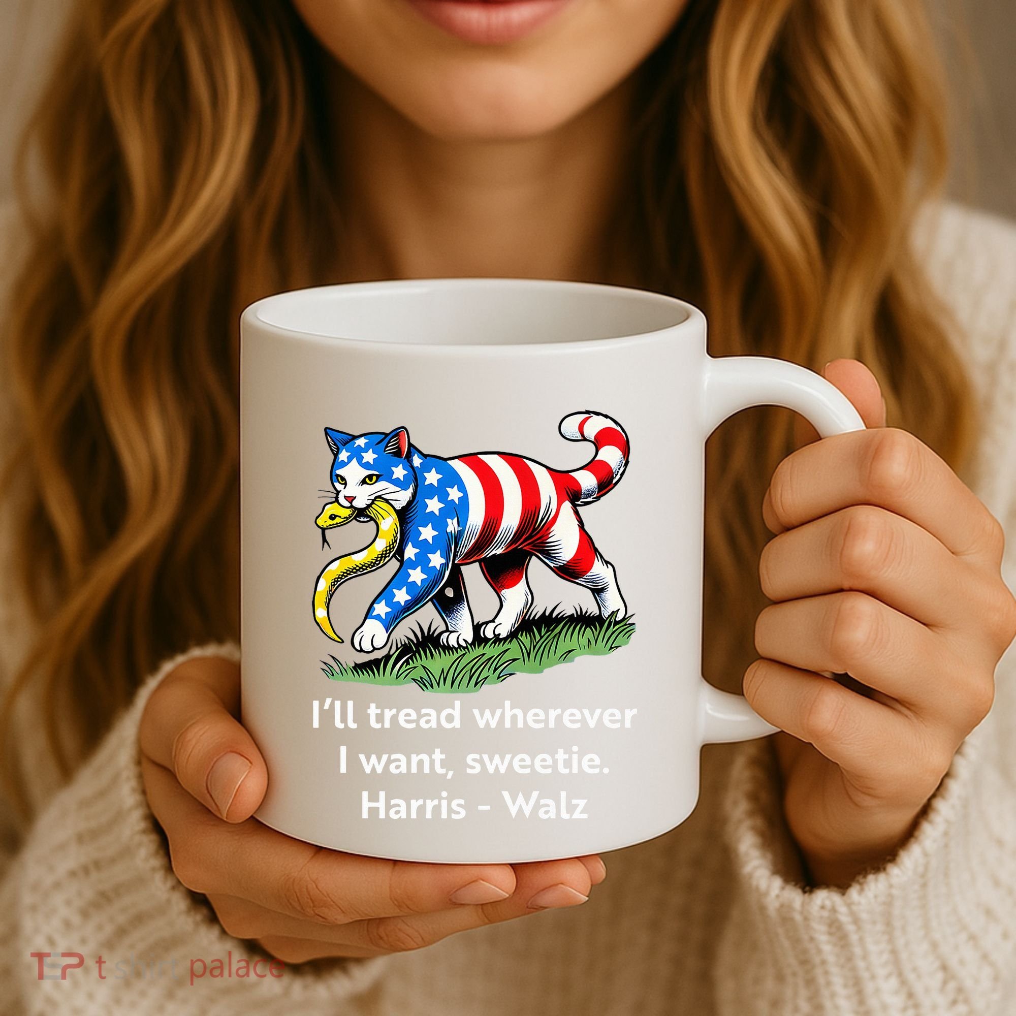 ILl Tread Wherever I Want Sweetie Coffee Mug