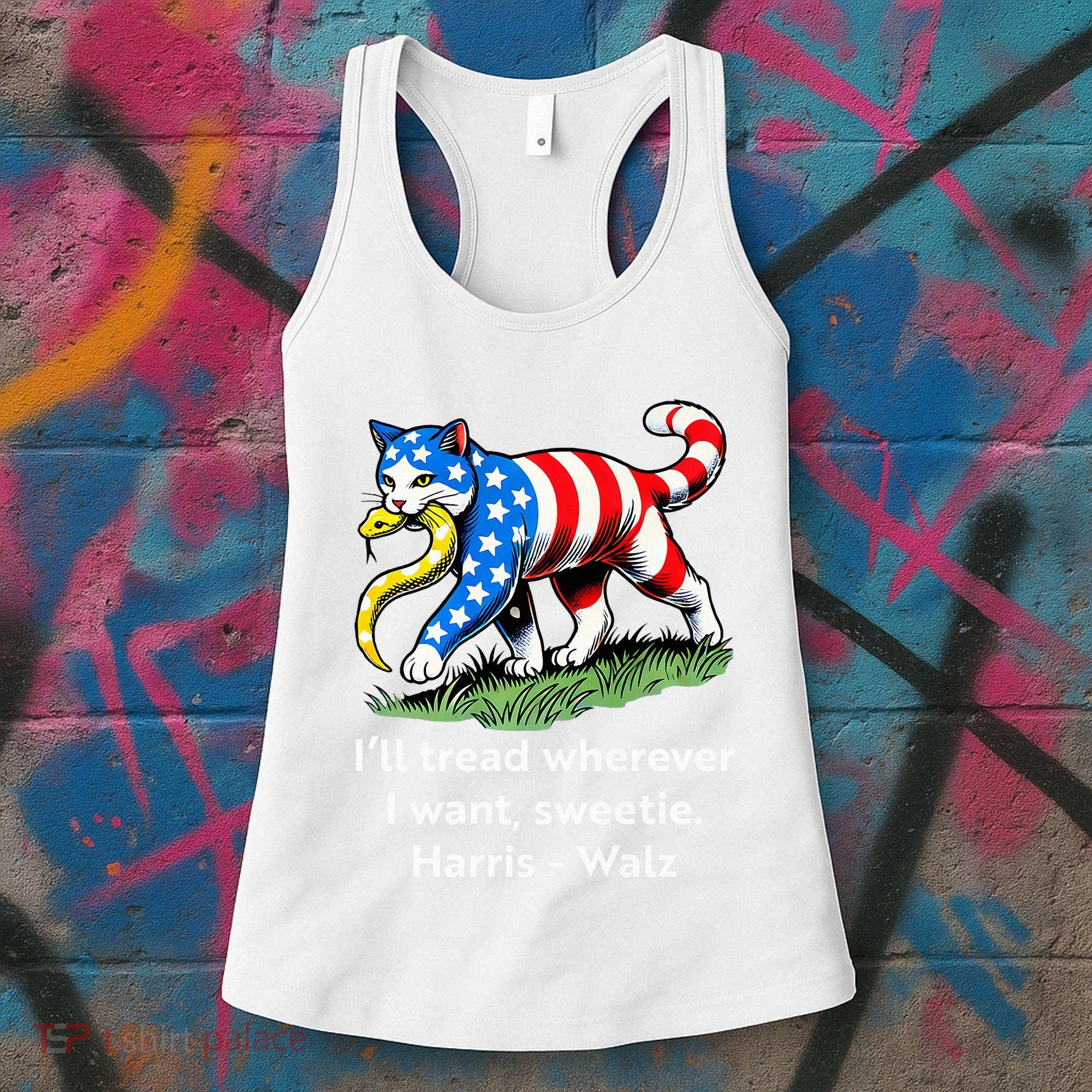 ILl Tread Wherever I Want Sweetie Women's Tank Top