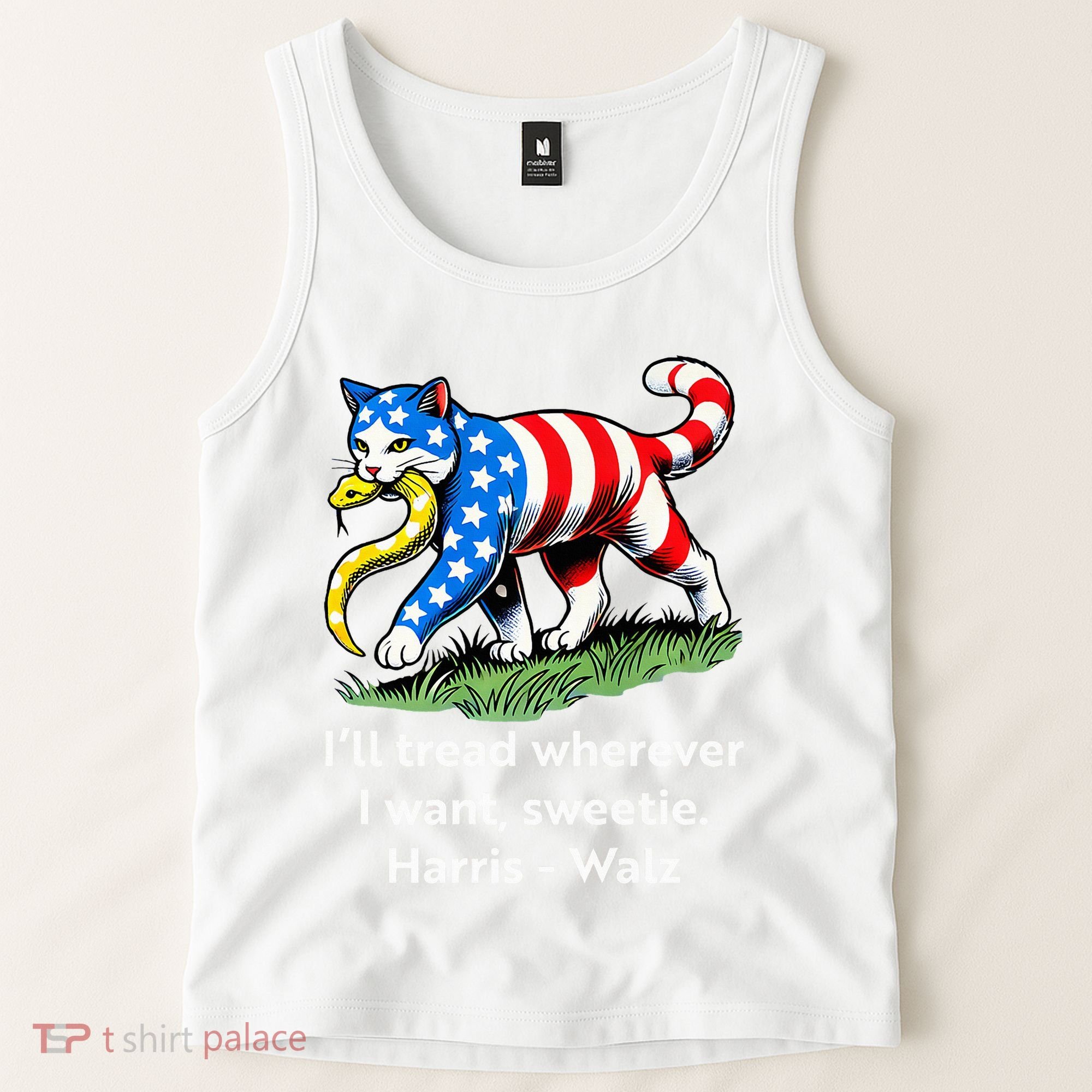 ILl Tread Wherever I Want Sweetie Tank Top