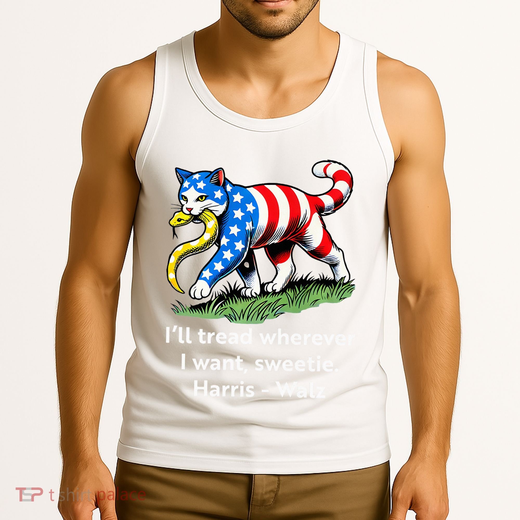 ILl Tread Wherever I Want Sweetie Tank Top
