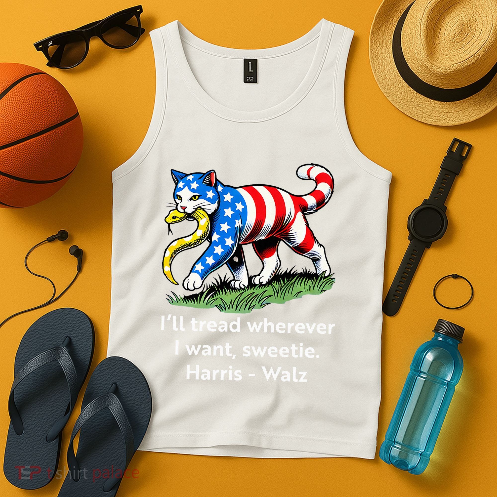 ILl Tread Wherever I Want Sweetie Tank Top