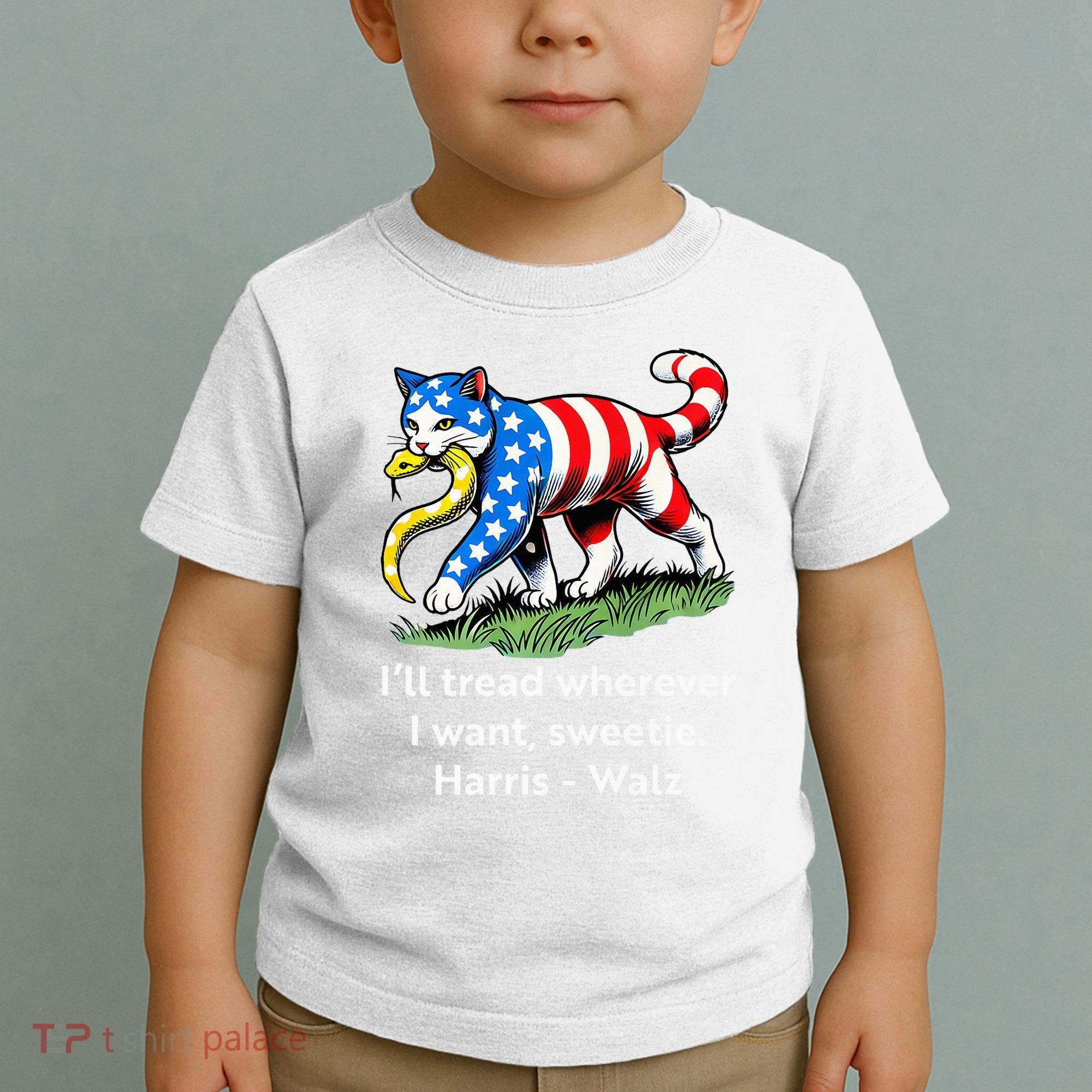 ILl Tread Wherever I Want Sweetie Toddler T-Shirt