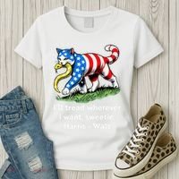ILl Tread Wherever I Want Sweetie Women's T-Shirt thumb 3