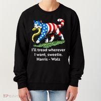 ILl Tread Wherever I Want Sweetie Women's Sweatshirt thumb 0