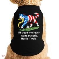 ILl Tread Wherever I Want Sweetie Doggie Tank thumb 0