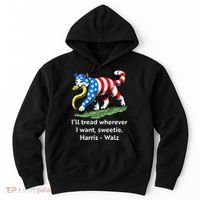 ILl Tread Wherever I Want Sweetie Hoodie thumb 0
