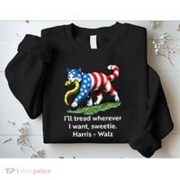 ILl Tread Wherever I Want Sweetie Sweatshirt thumb 2