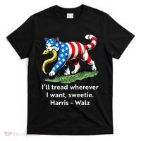 ILl Tread Wherever I Want Sweetie T-Shirt thumb 0
