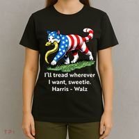 ILl Tread Wherever I Want Sweetie T-Shirt thumb 4