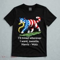 ILl Tread Wherever I Want Sweetie T-Shirt thumb 5