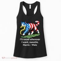 ILl Tread Wherever I Want Sweetie Women's Tank Top thumb 0
