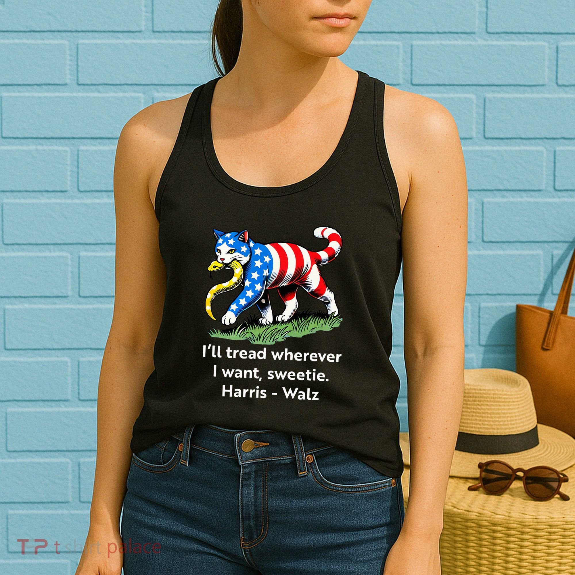 ILl Tread Wherever I Want Sweetie Women's Tank Top