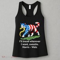 ILl Tread Wherever I Want Sweetie Women's Tank Top thumb 3