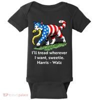 ILl Tread Wherever I Want Sweetie Baby Bodysuit thumb 0