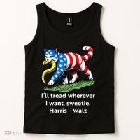 ILl Tread Wherever I Want Sweetie Tank Top thumb 2
