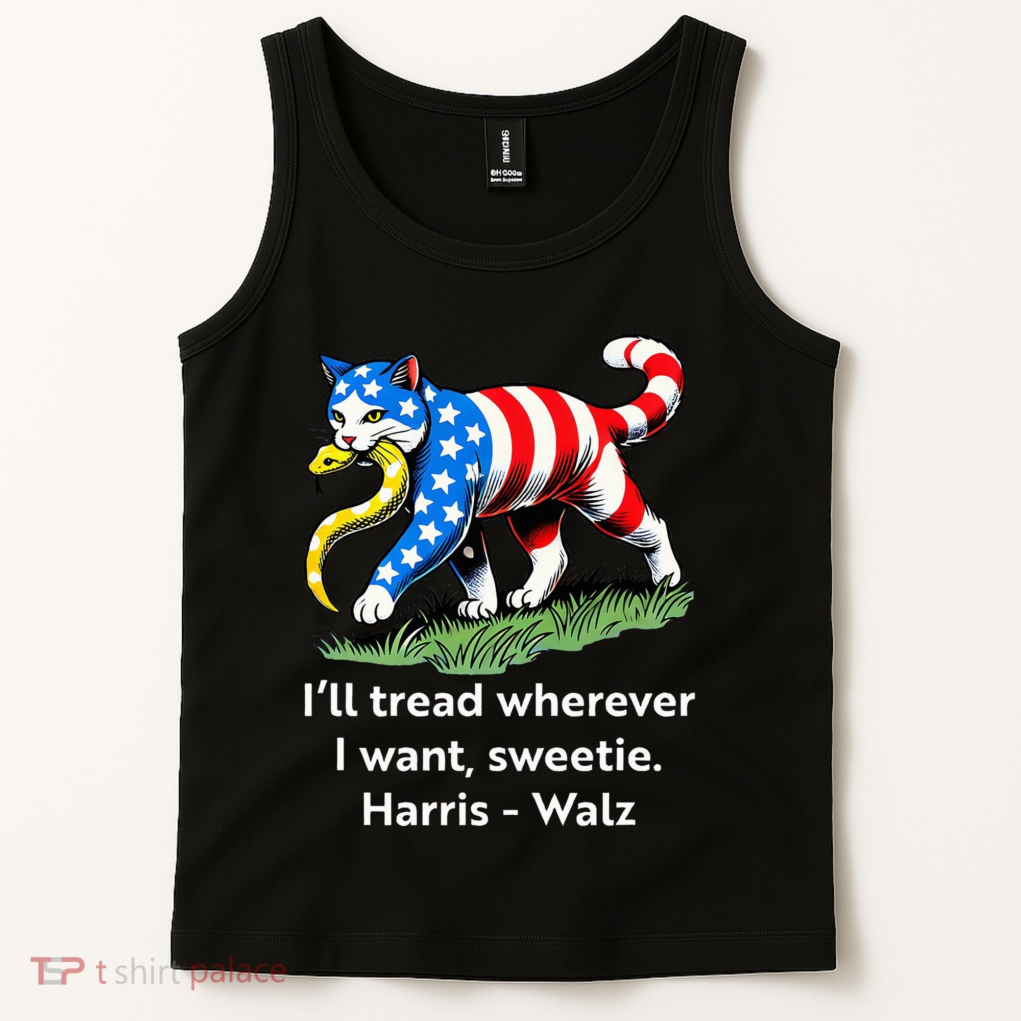 ILl Tread Wherever I Want Sweetie Tank Top