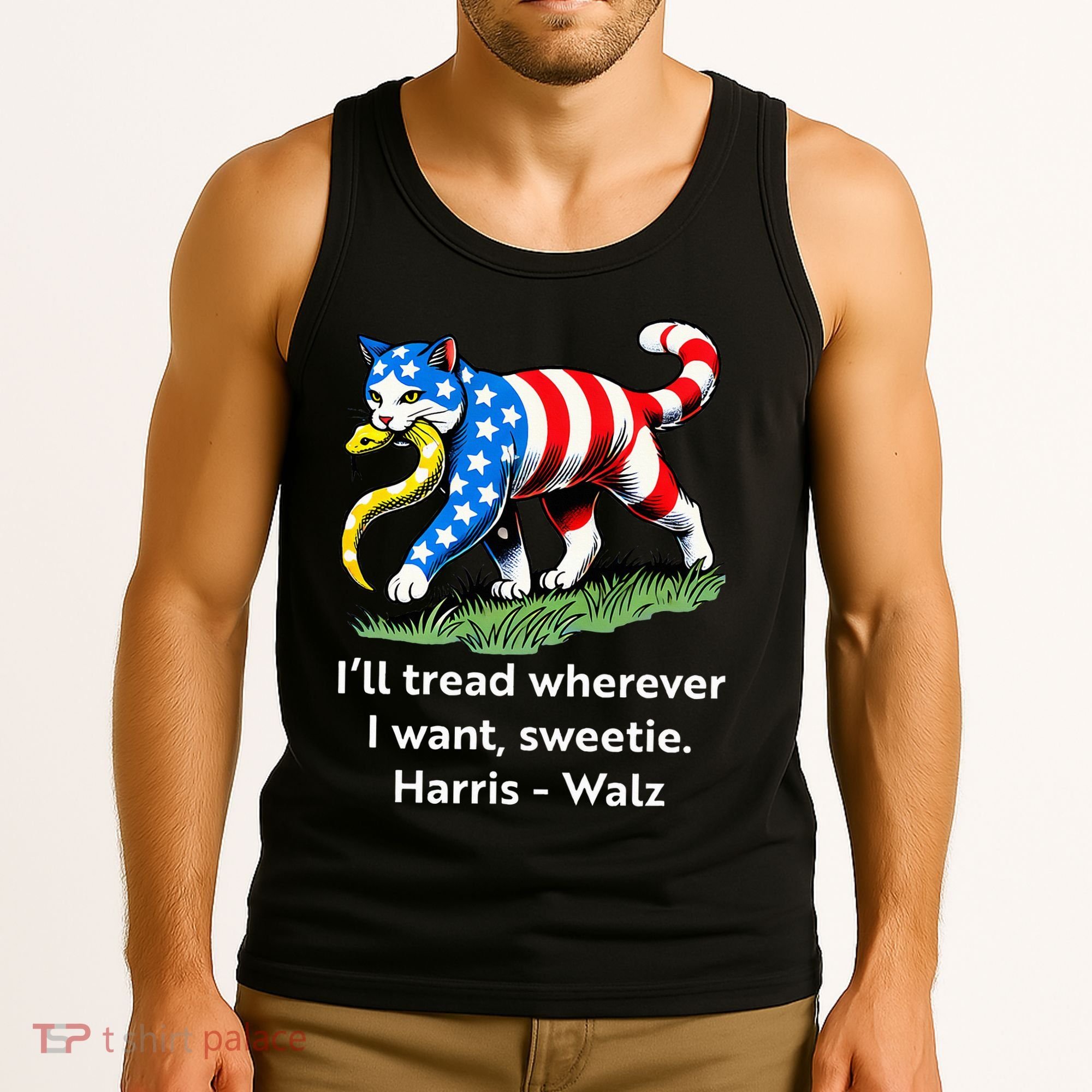 ILl Tread Wherever I Want Sweetie Tank Top