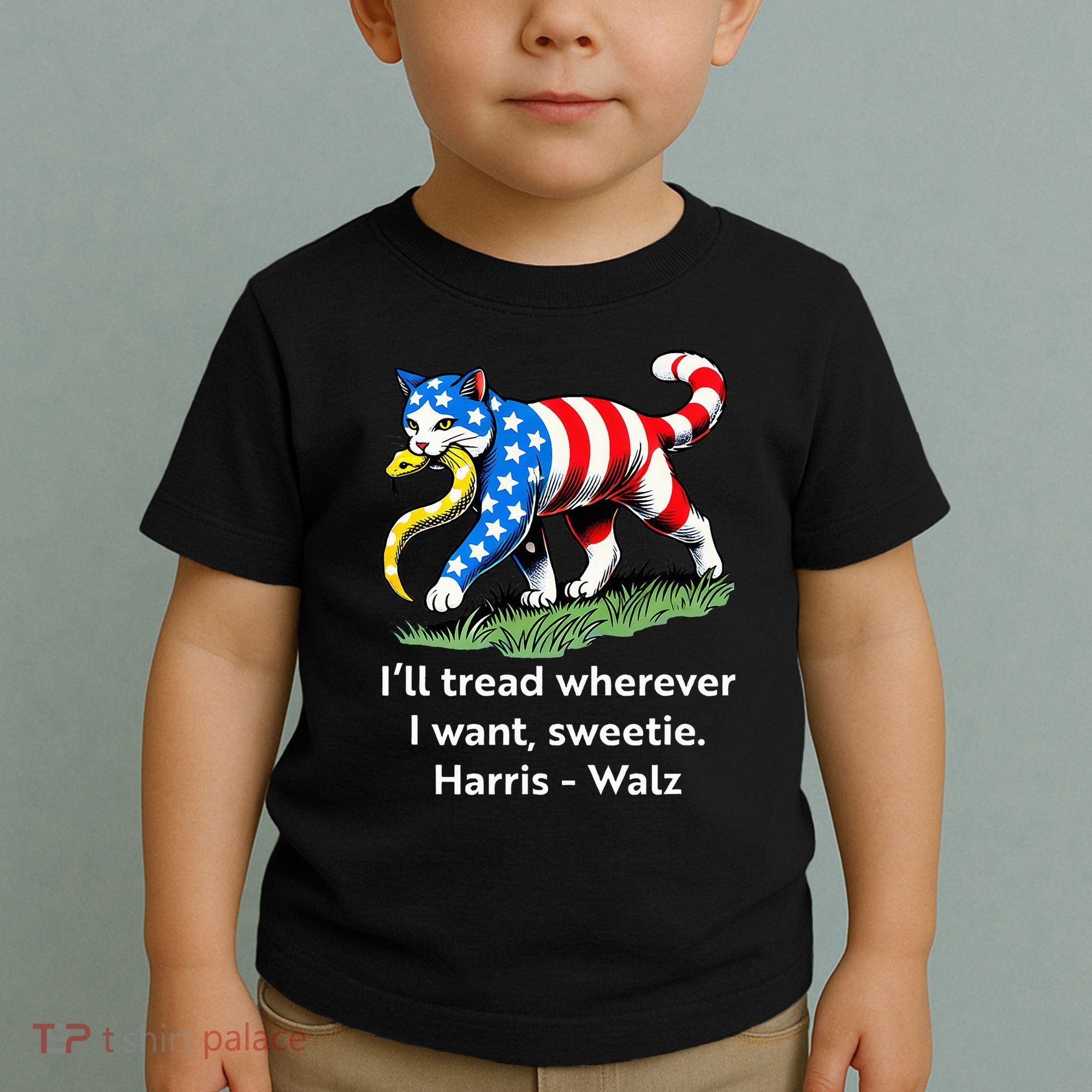 ILl Tread Wherever I Want Sweetie Toddler T-Shirt