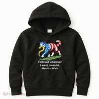 ILl Tread Wherever I Want Sweetie Kids Hoodie thumb 0