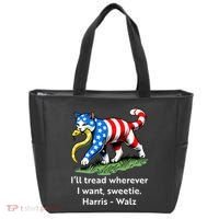 ILl Tread Wherever I Want Sweetie Tote Bag thumb 0