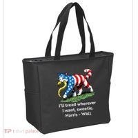 ILl Tread Wherever I Want Sweetie Tote Bag thumb 2