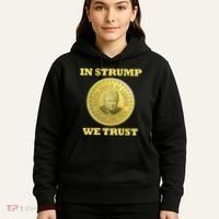 In $Trump We Trust Meme Coin Hoodie thumb 5