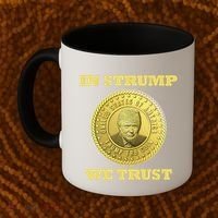 In $Trump We Trust Meme Coin Coffee Mug thumb 2