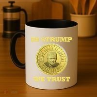 In $Trump We Trust Meme Coin Coffee Mug thumb 4