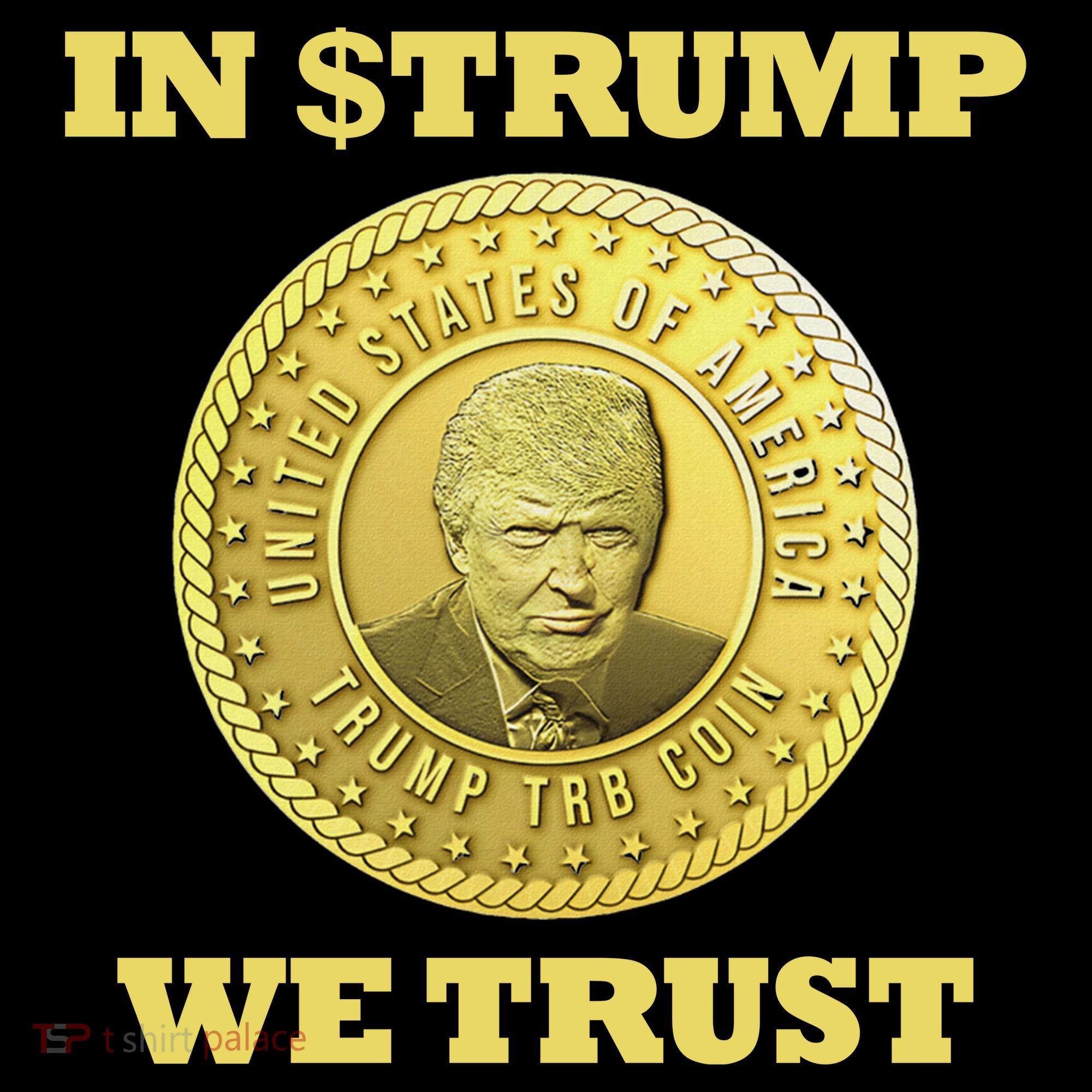 In $Trump We Trust Meme Coin Women's Hoodie