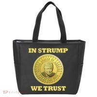 In $Trump We Trust Meme Coin Tote Bag thumb 0